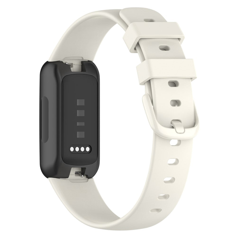 Fitbit Inspire 3 silicone watch strap - Apricot Size: L