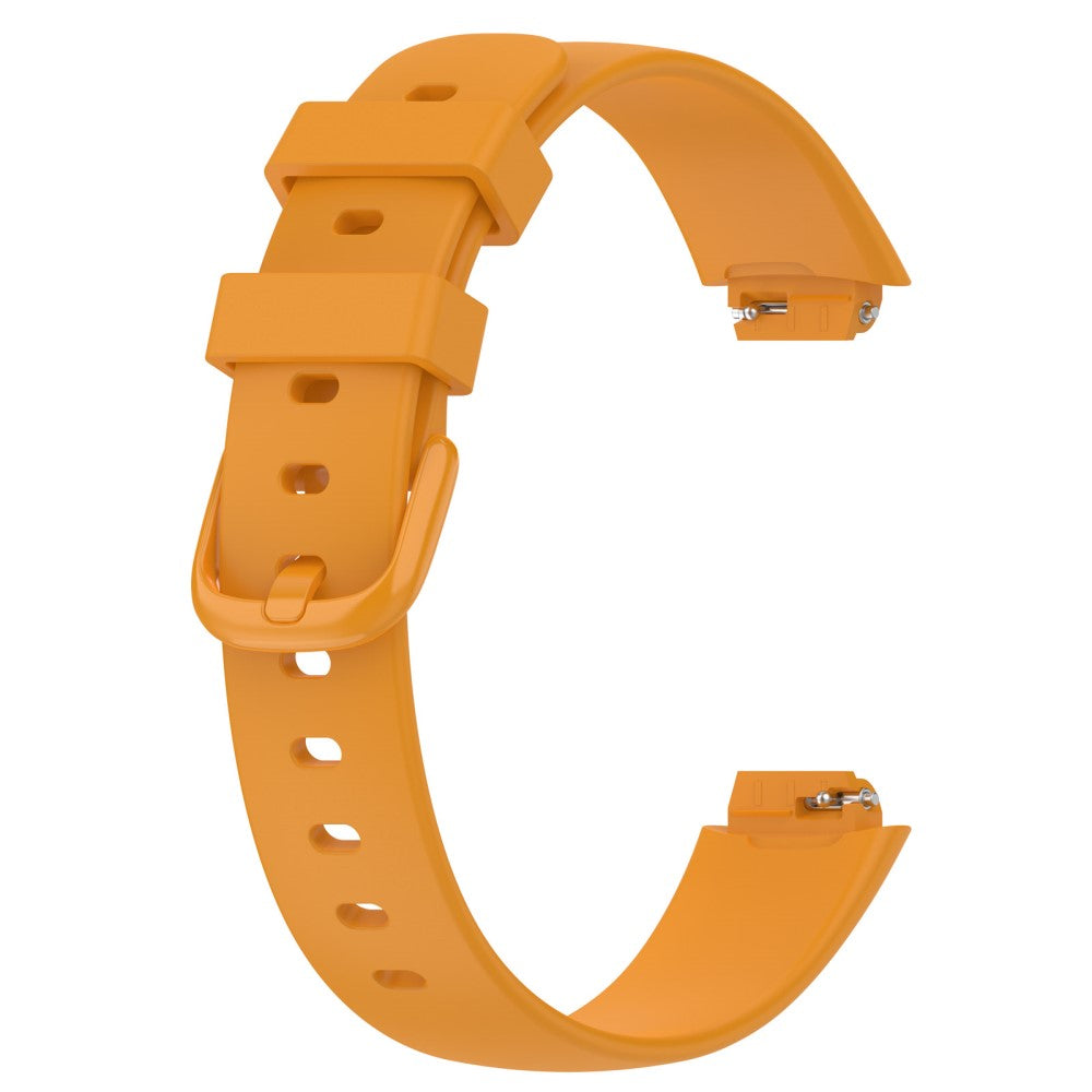 Fitbit Inspire 3 silicone watch strap - Yellow Size: S