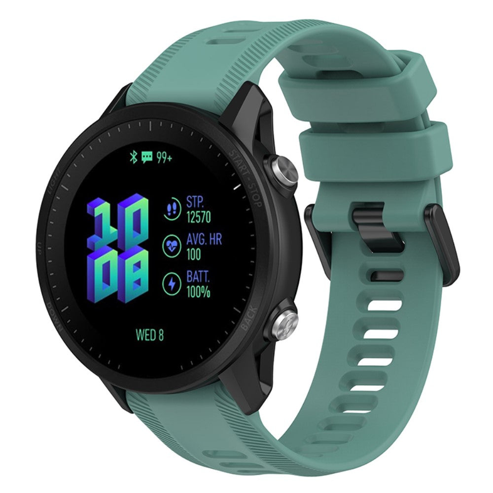 Garmin Forerunner 955 twill style watch strap - Green