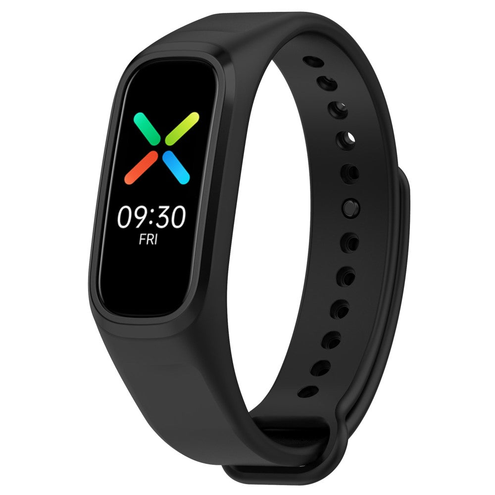 Oppo Band silicone watch strap - Black