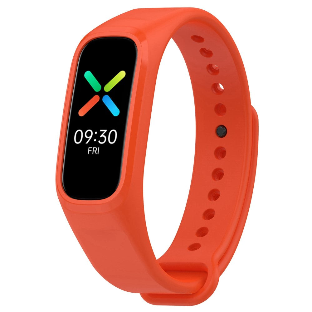 Oppo Band silicone watch strap - Orange