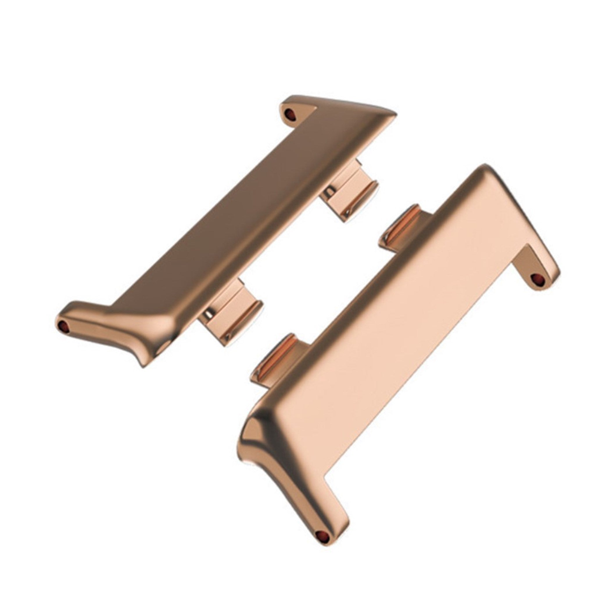 1 Pair Oppo Watch 2 (42mm) stainless steel watch strap connector - Rose Gold