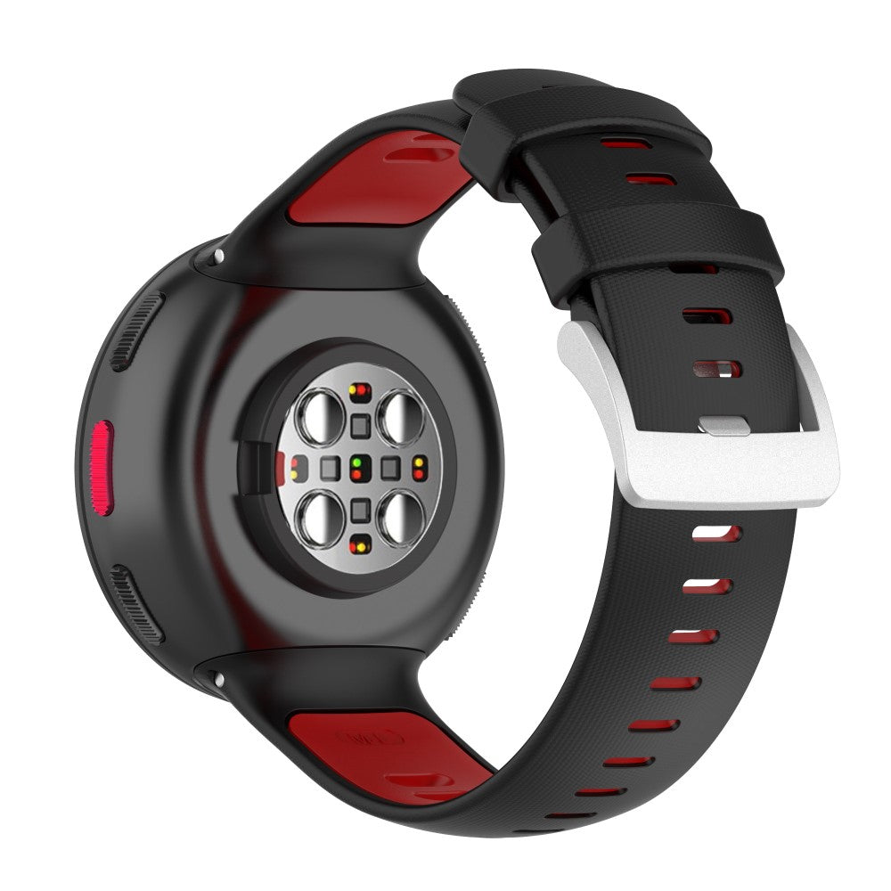 Polar Vantage V2 dual color silicone watch strap - Black / Red