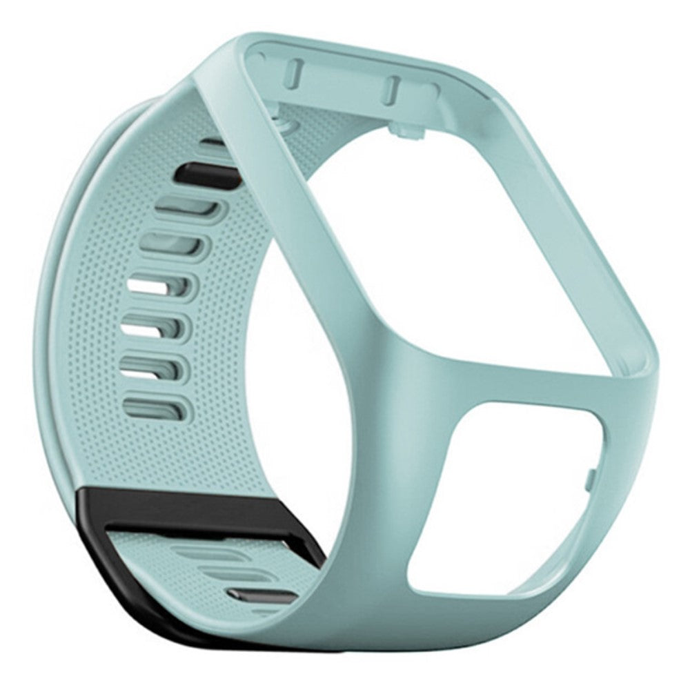 Silicone watch strap for TomTom watch - Teal Blue