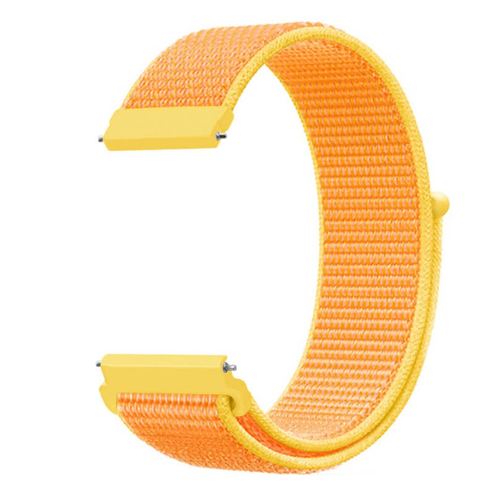 Amazfit GTR 47mm / Pace nylon woven watch strap - Yellow