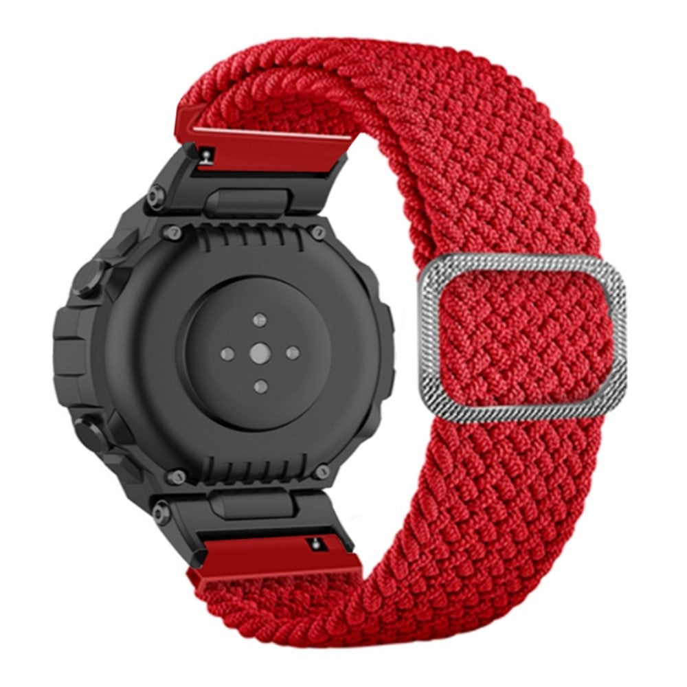 Amazfit T-Rex Pro / T-Rex / Ares flexible nylon watch strap - Red