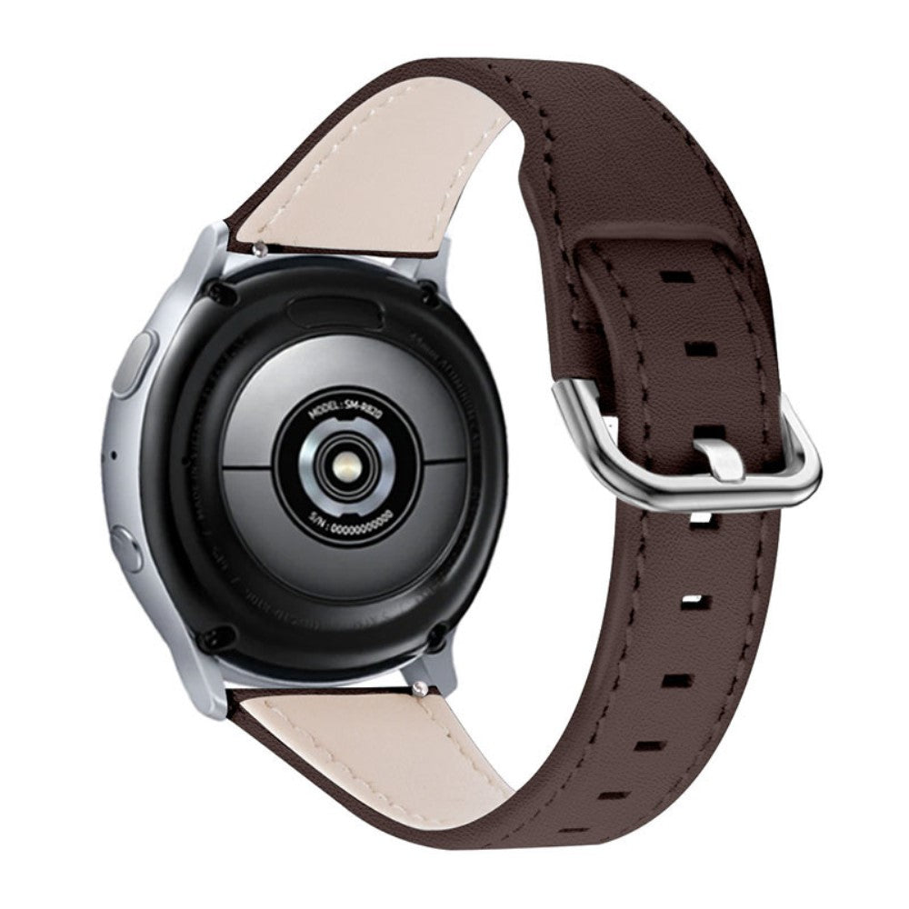 Withings Steel HR (40mm) / Nokia Steel HR cowhide leather watch strap - Coffee