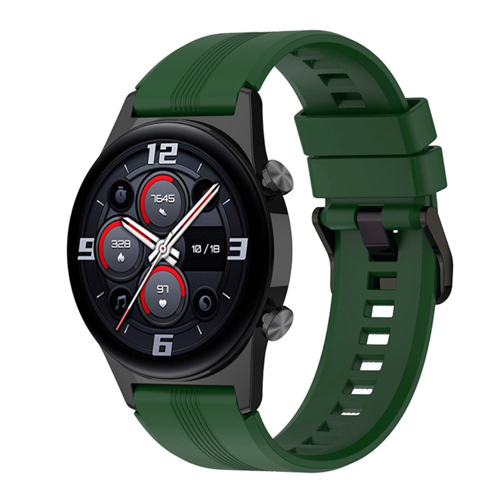 Honor Watch GS 3 silicone watch strap - Army Green