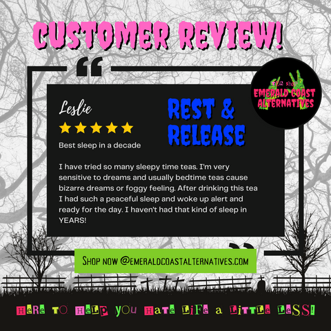 Rest & Release PM Tea customer review