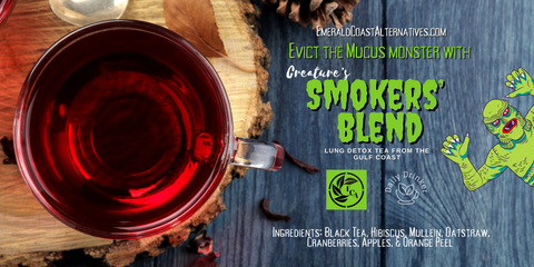 The Smokers Blend Lung Detox Herbal Tea Blend Emerald Coast Alternatives