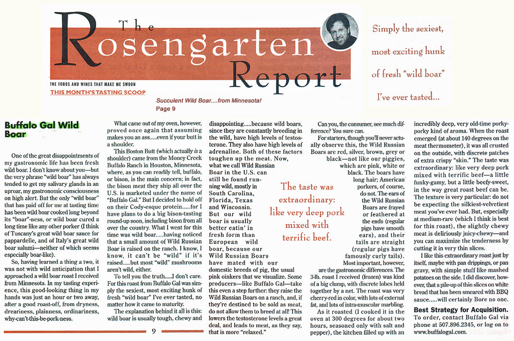 The Rosengarten Report