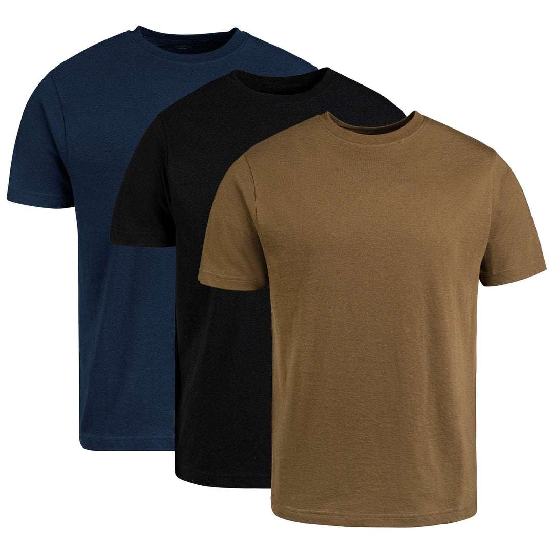 Men's full Sleeve Round Neck T-Shirt Camel Brown – Kjunction Online Store
