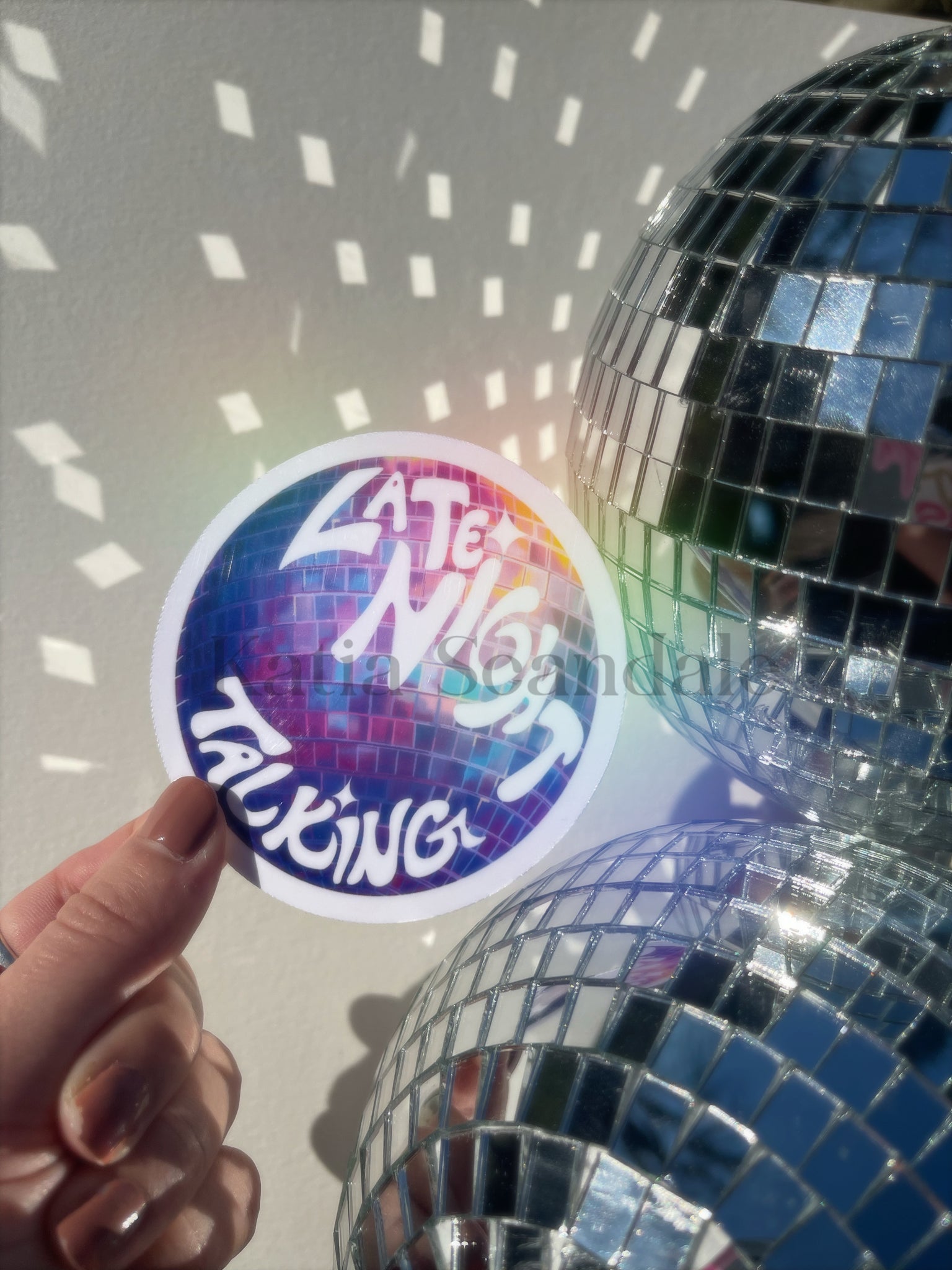 The Eras Mirrorball Sticker – Katia Scandale