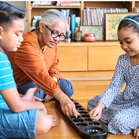 mancala game for culturally relevant math activity