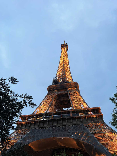 Eiffel Tower at Dusk in Paris
