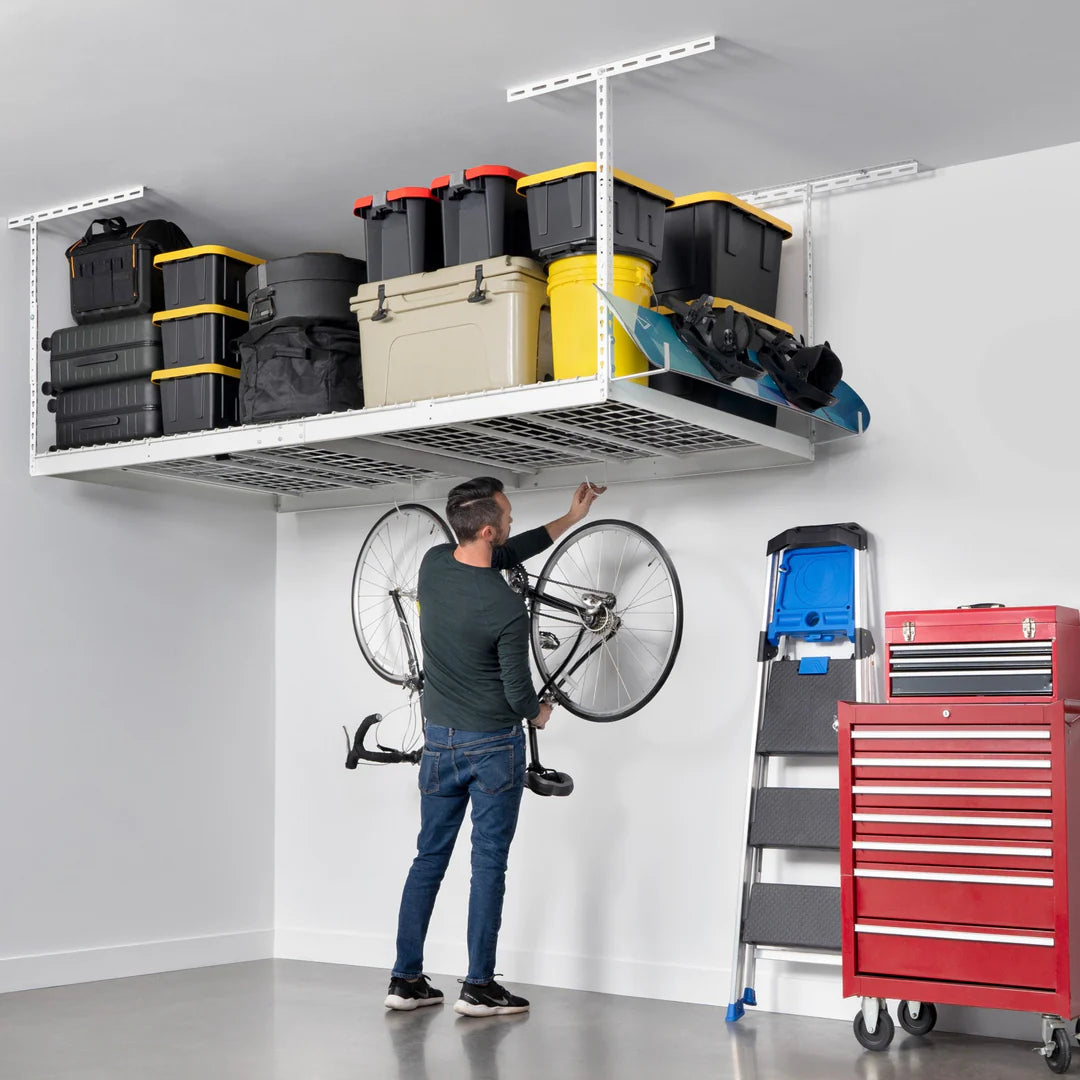 SafeRacks 4x6 Overhead Garage Storage Rack The Garage Gizmo