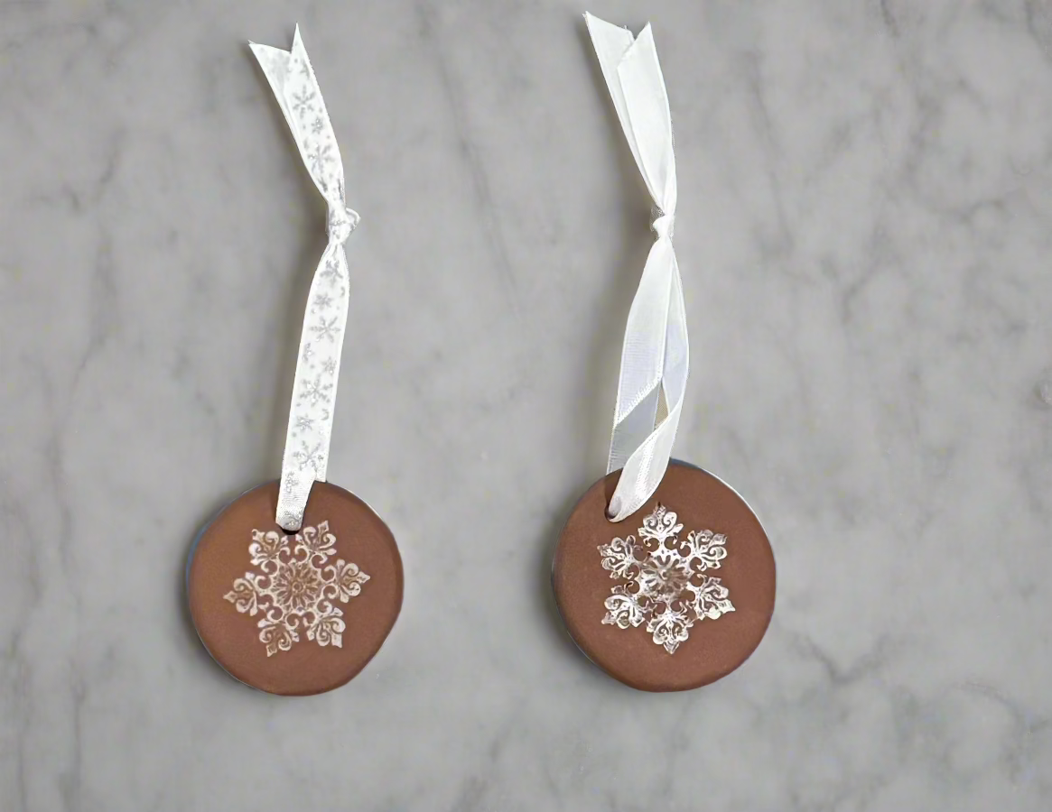 Snowflake Ornament - White