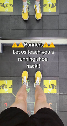 Runner's loop  shoe hack