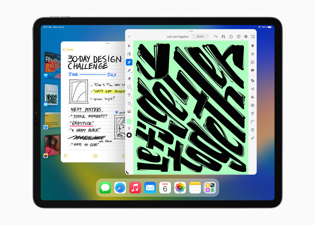 iPadOS16 multi window support 
