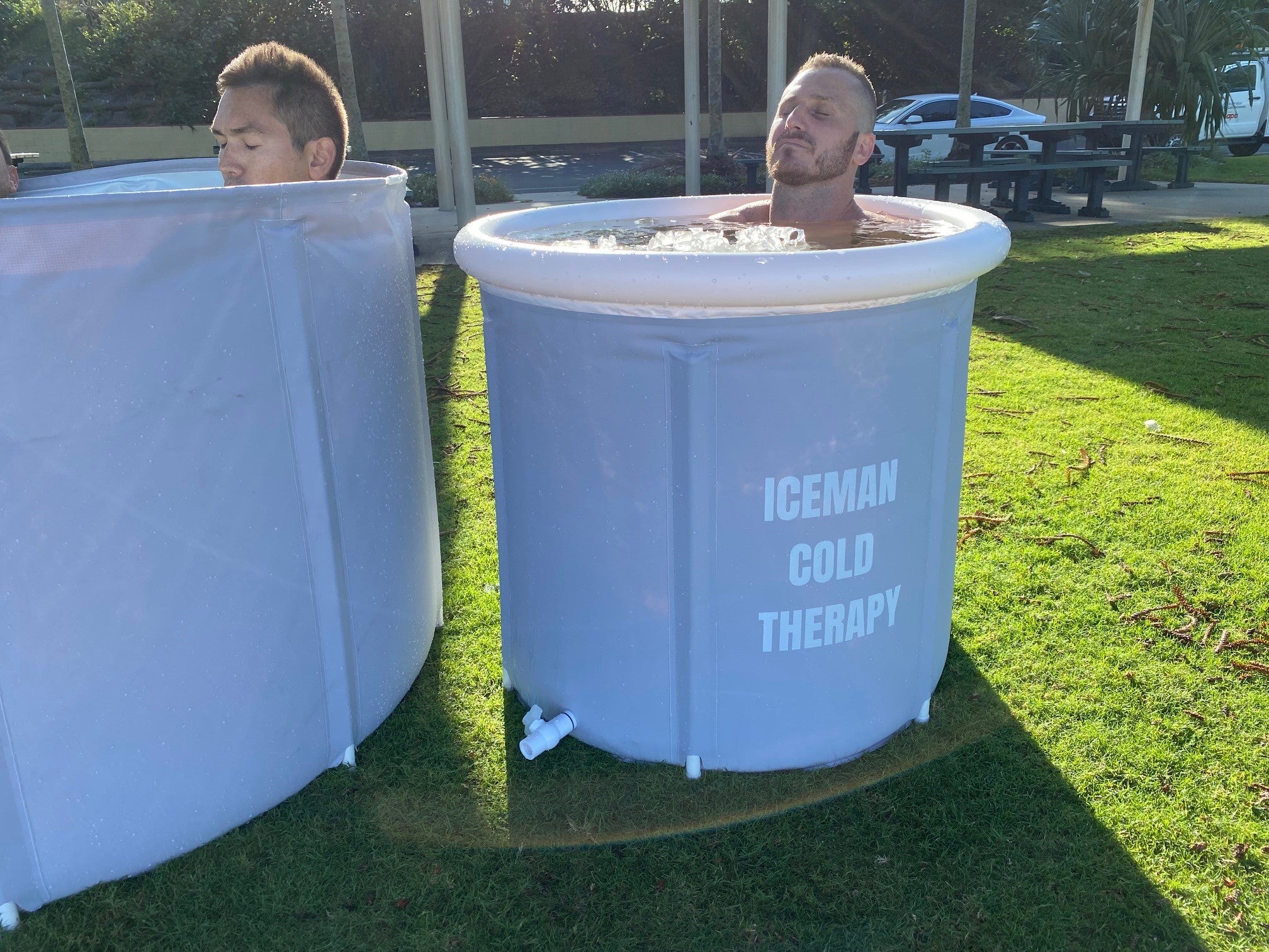 Portable Ice Bath - ICEMAN Cold Therapy – Marty Clay