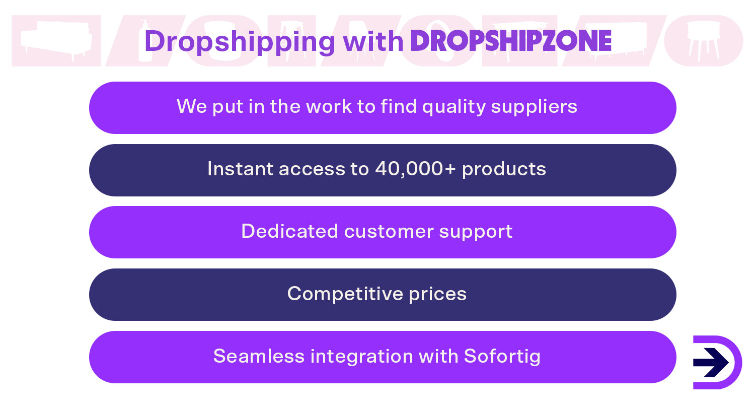 With Dropshipzone, you can gain instant access to over 40,000 products to dropship from high-quality suppliers. Join today. 