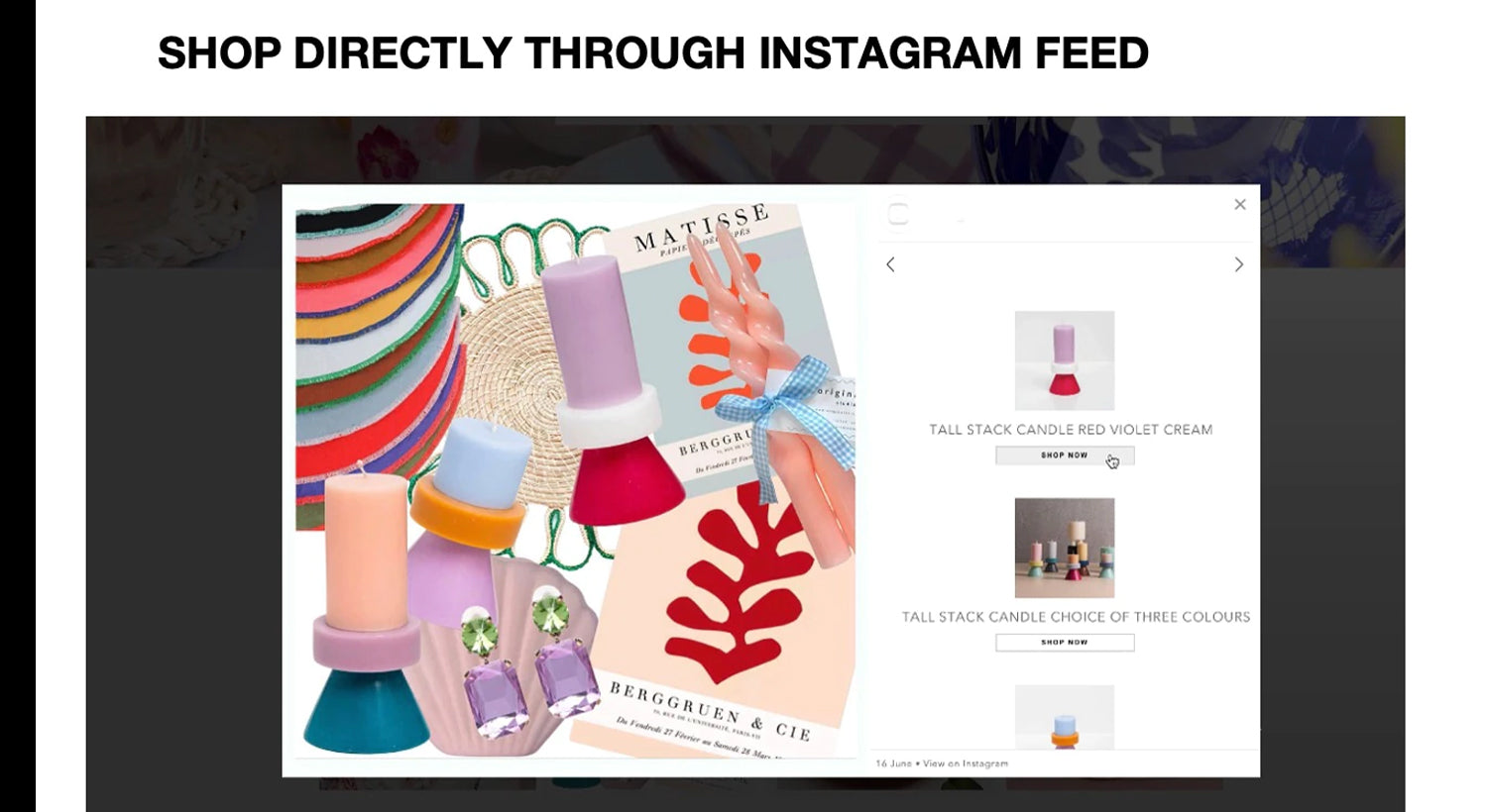 Link your Instagram with your Shopify store with Instafeed and streamline your social media conversion.
