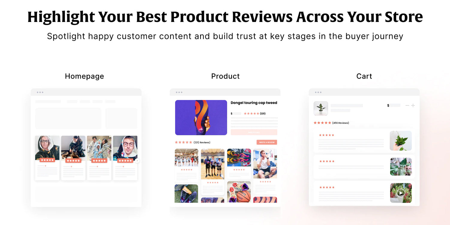 Loox is an app designed to build trust, improve conversion rates and increase sales through social proof.