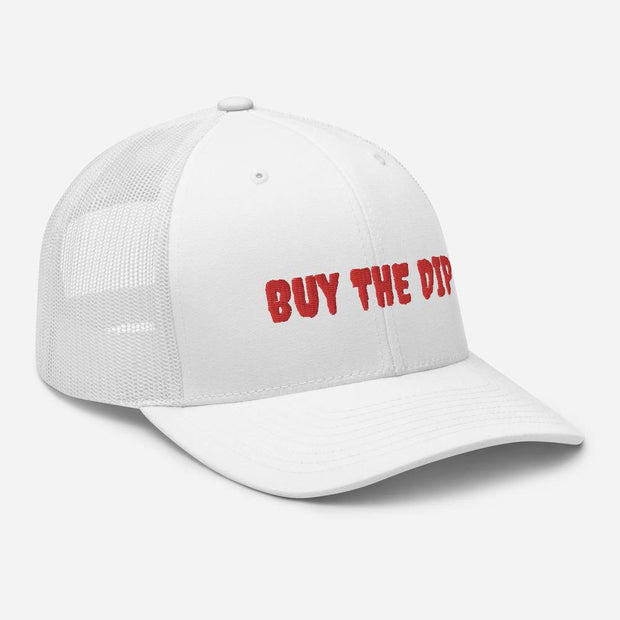 Buy the Dip Trucker Hat (Cap) | Stonksabove.com - Stonksabove.com