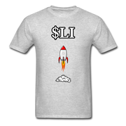 Li Auto ($LI) Stock Ticker T-Shirt | Stonksabove.com - heather gray