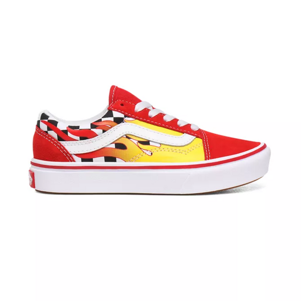 vans comfycush flame