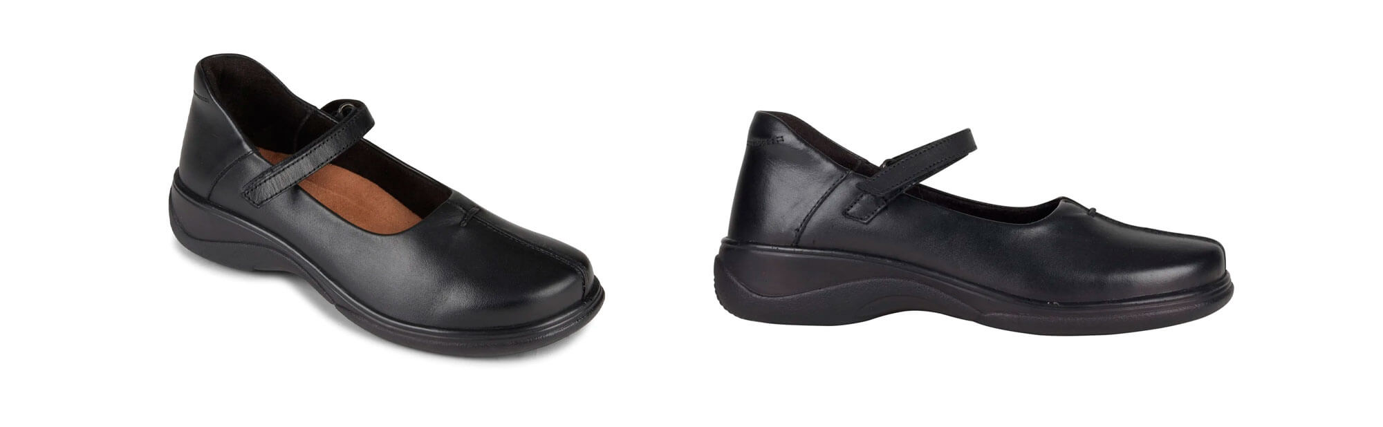 Top three black women's work shoes