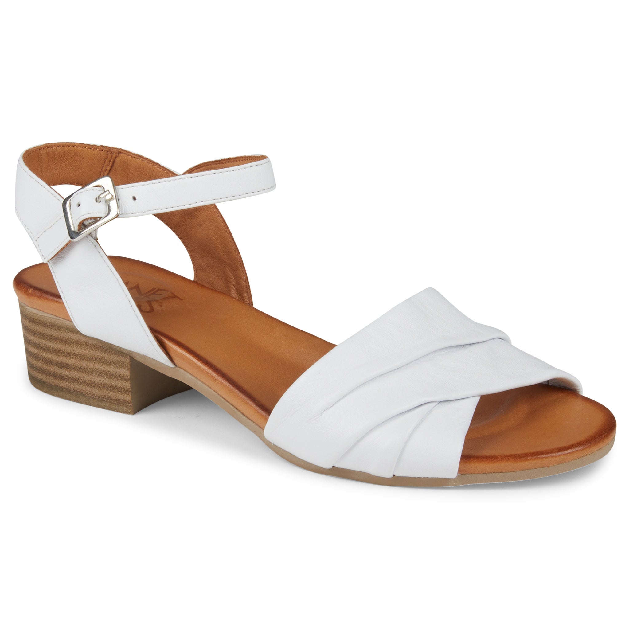 Aleks White Sandals at Best Price | Planet Shoes