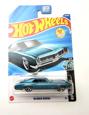 Hot Wheels '66 Buick Riviera Green #50 50/250 - 2025 HW Modified - Diecast Trading