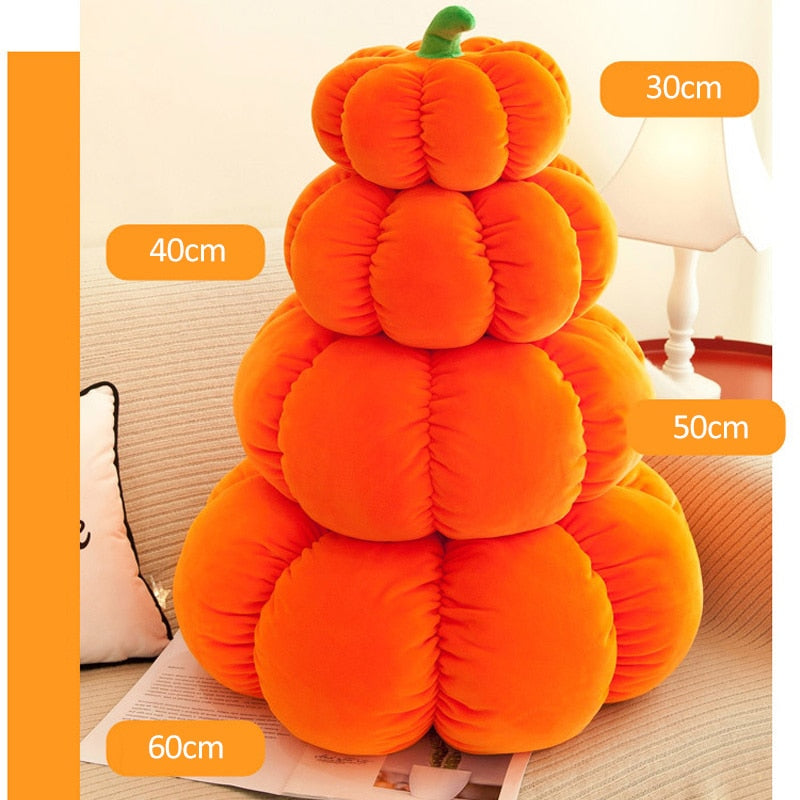 Big Pile of Plush Pumpkin
