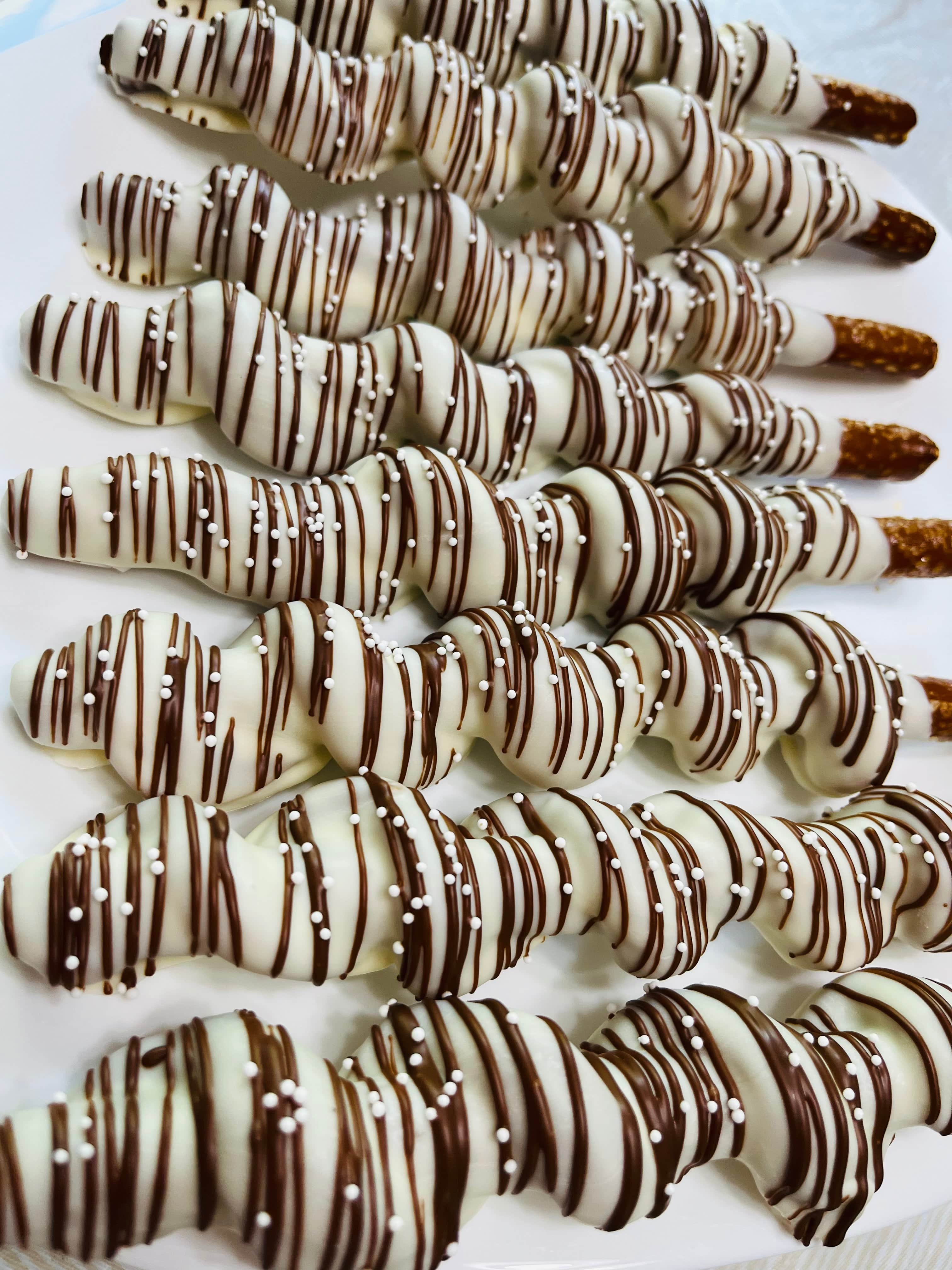 Caramel pretzels ( dozen )