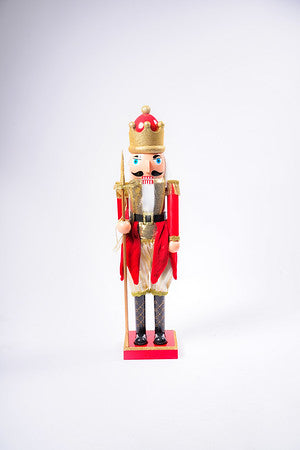 32" Plastic Nutcracker /Gold