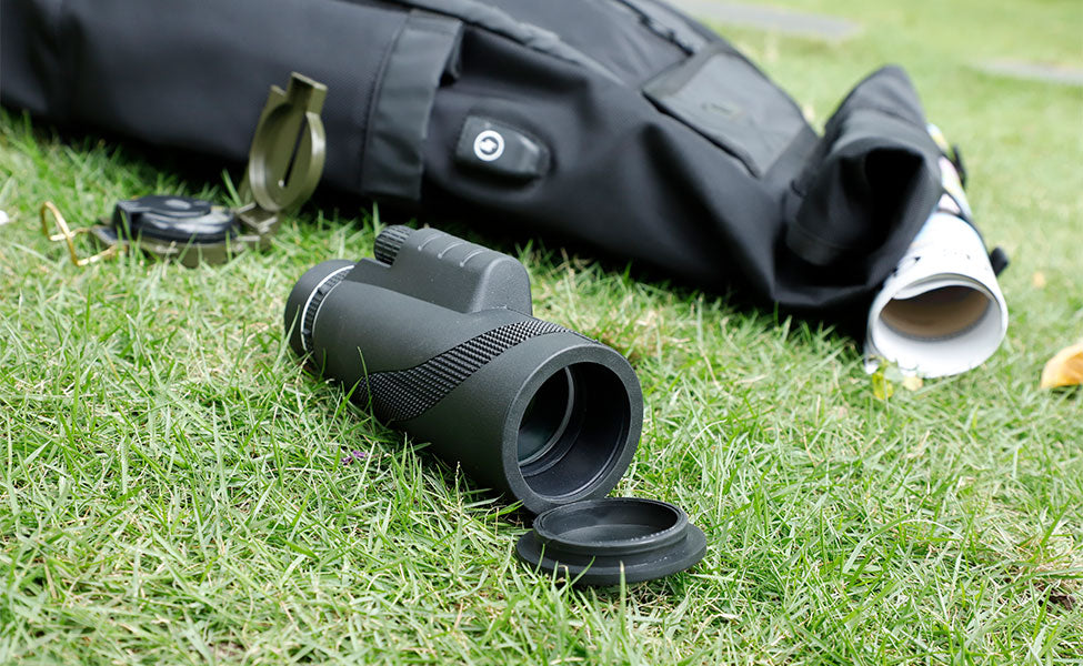 starscope monocular and backpack
