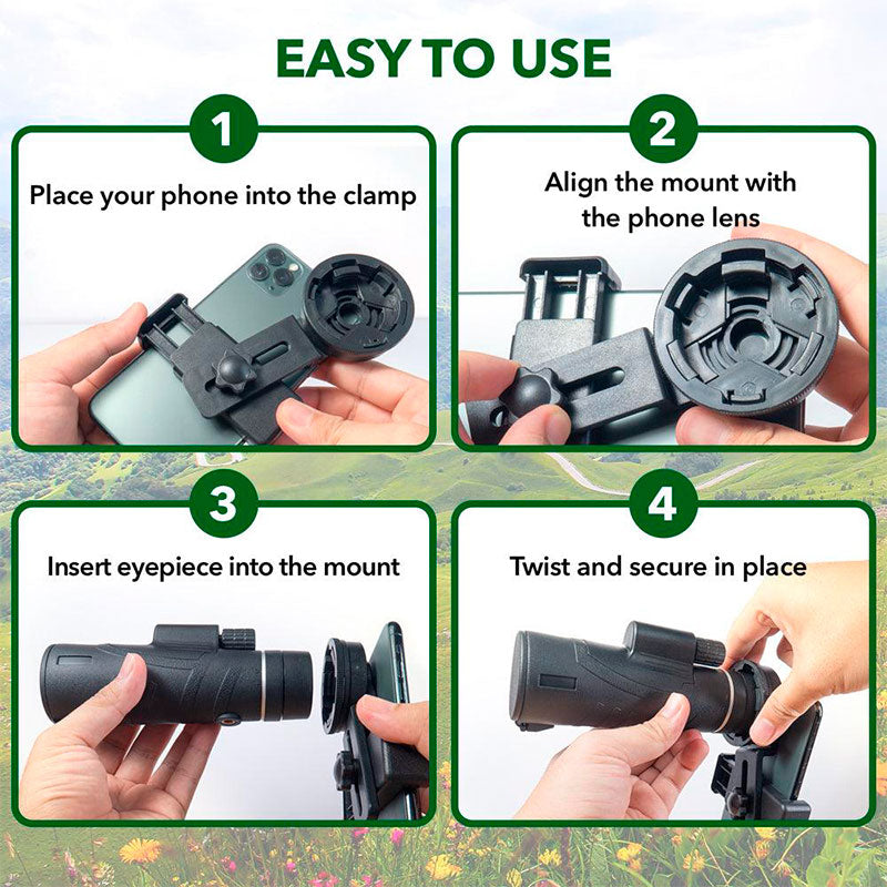 What Is the Best Monocular Telescope for a Phone? - Easy to Use - Shop Star Scope