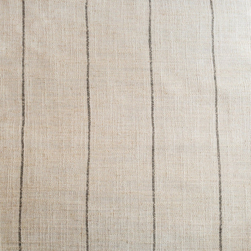 Cream/White Shadow Stripe Upholstery Fabric, Smooth Plain Weav 54 Wide, By The Yard