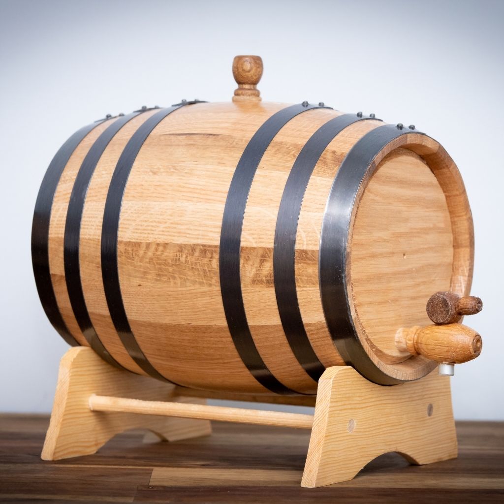 Wooden Barrel 4L – Oak Barrel 4L - aging of the distillate and wine