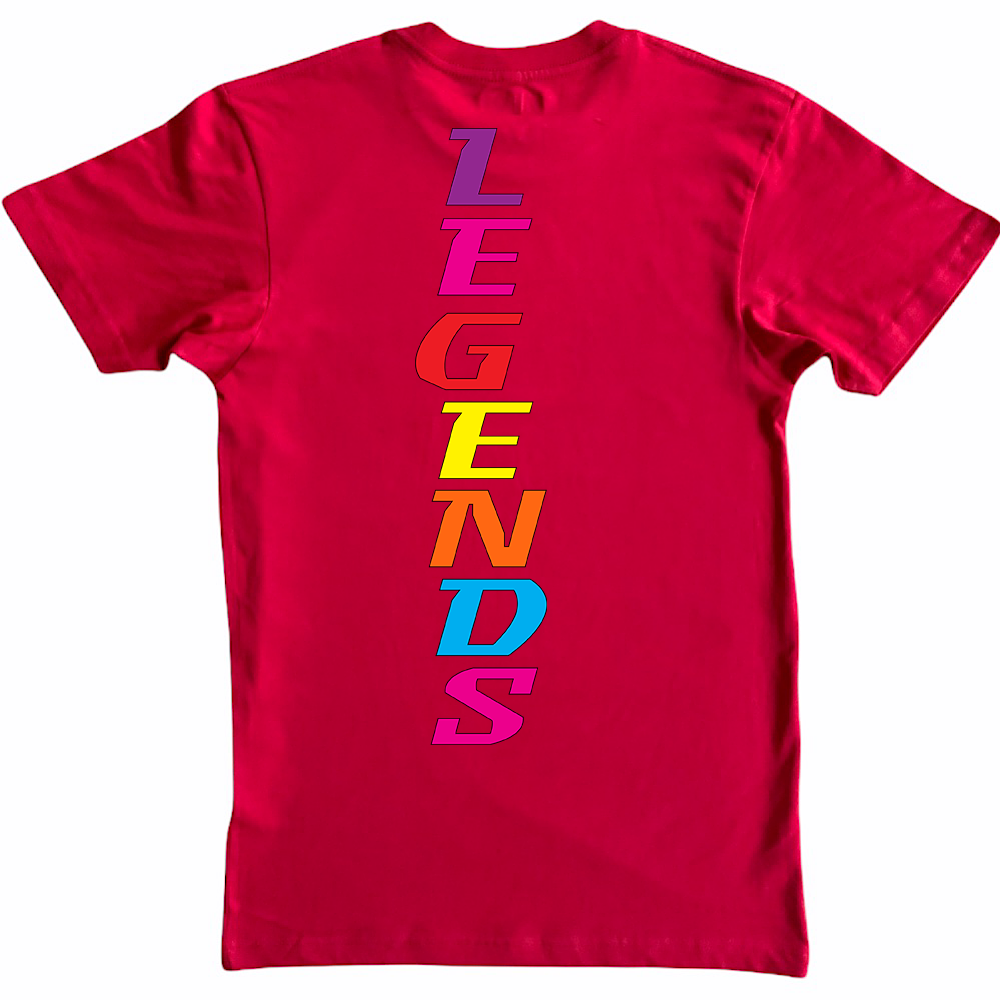 LEGENDS  FRONT & BACK HIT TEE