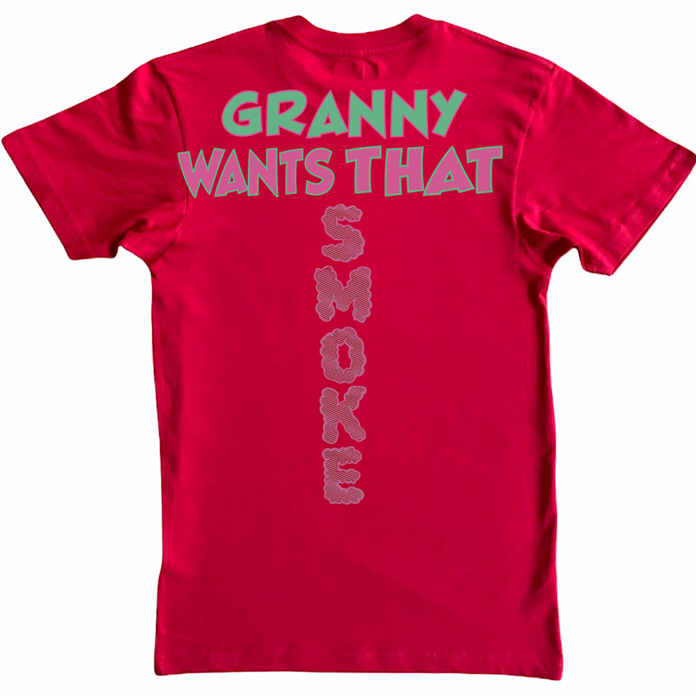 GANGSTA GRANNY  FRONT & BACK HIT TEE