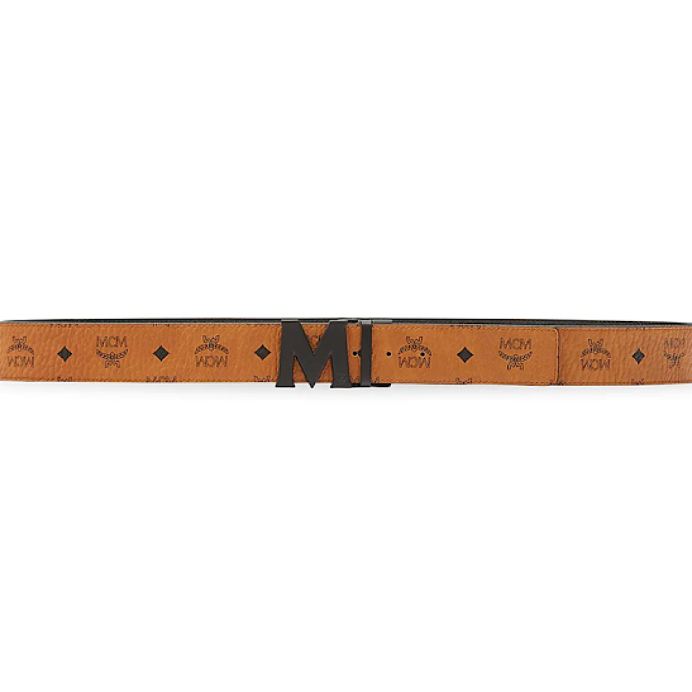 MCM Claus Matte M Reversible Belt 1.75" in Visetos