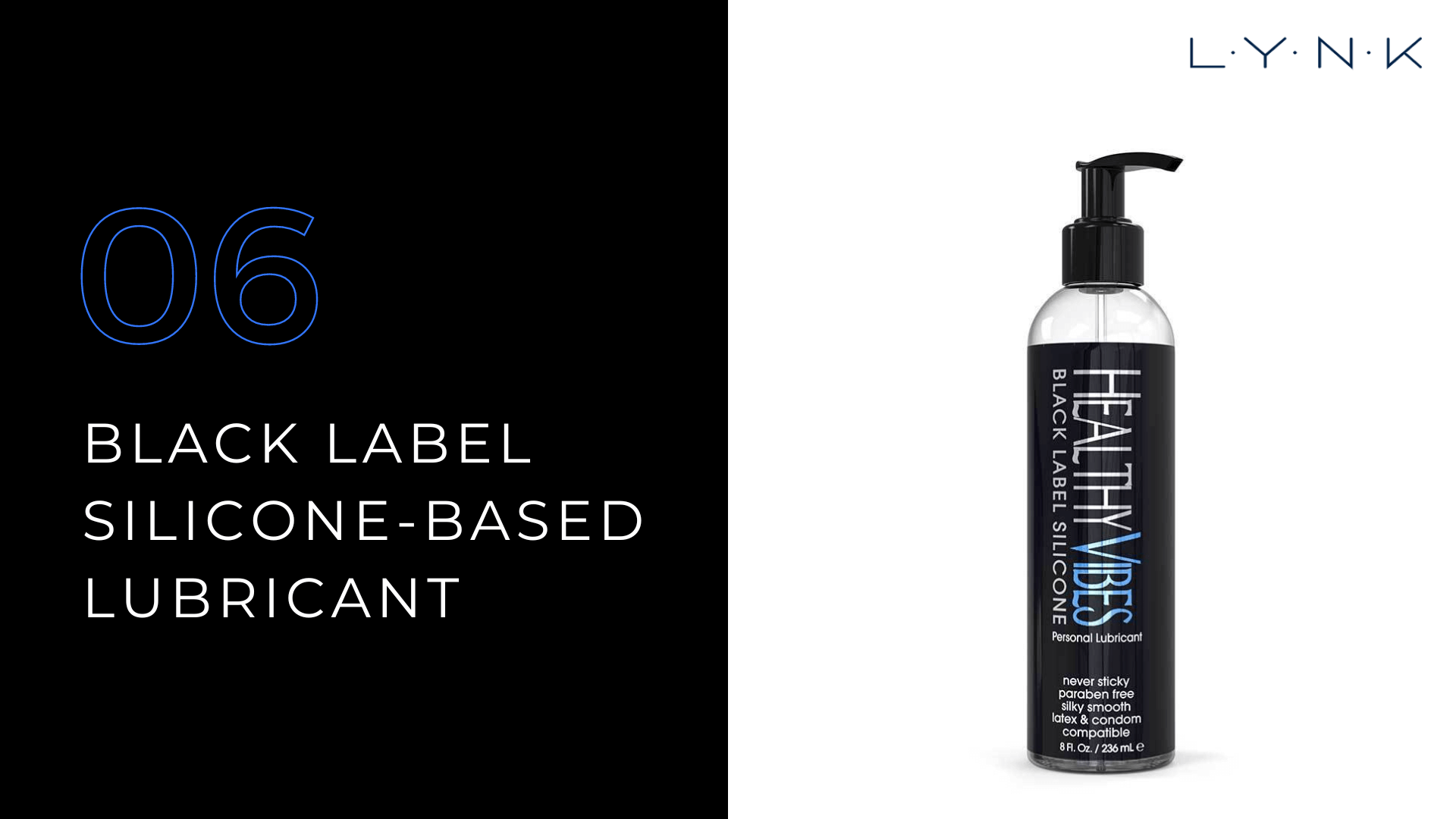 Black Label Silicone-Based Lubricant