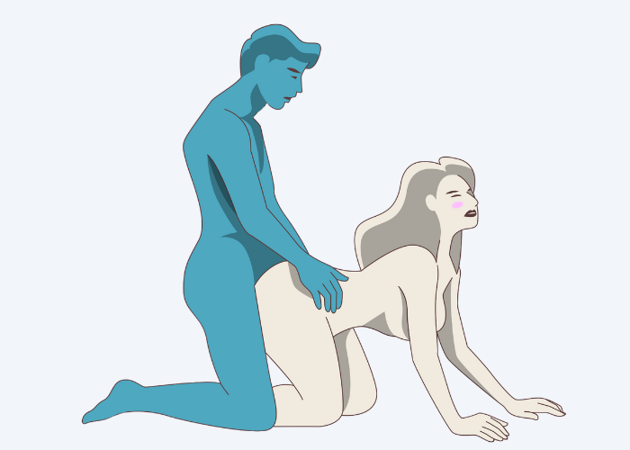 Illustration of the Doggy Style Sex Position