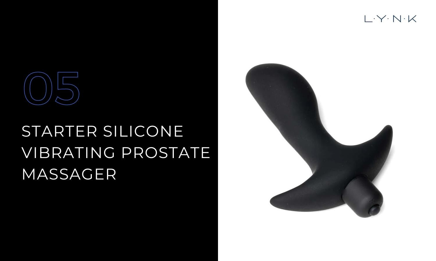 Starter Silicone Vibrating Prostate Massager