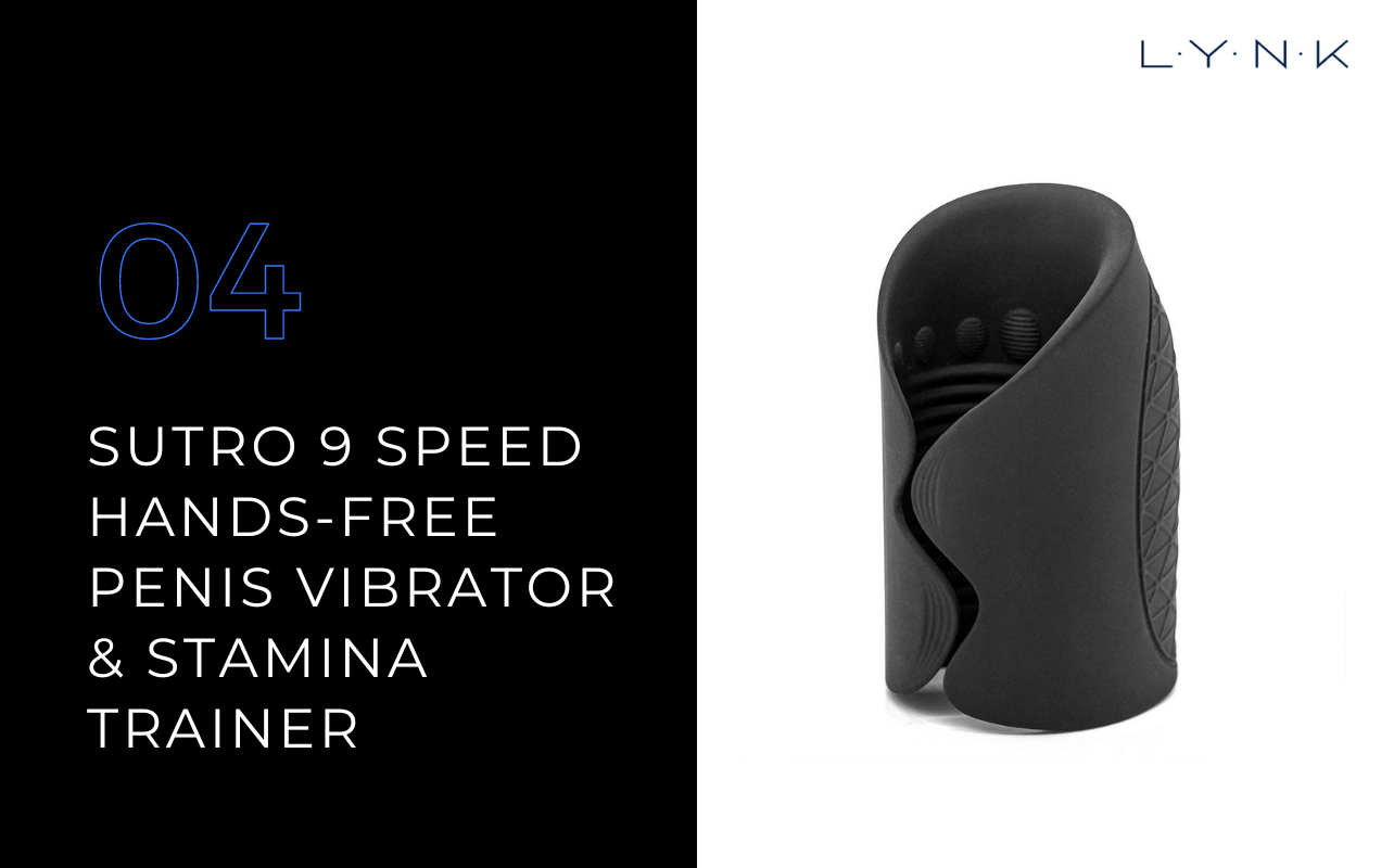 Sutro 9 Speed Hands-Free Penis Vibrator & Stamina Trainer