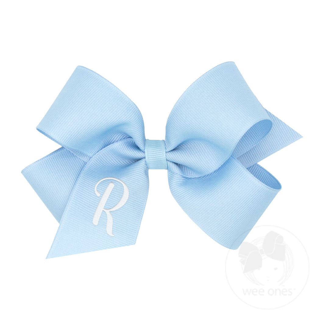 real blue ribbon bow