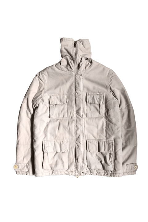 HELMUT LANG VINTAGE COTTON HOODED JACKET