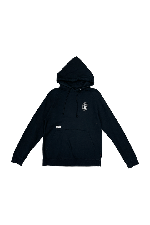 テレビで話題】 WTAPS 22aw ACNE HOODY COTTON 黒 Lサイズ パーカー